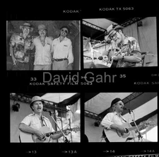 '85 Arlo Guthrie Tom Paxton Dave Von Ronk Newport Folk Fest 4 Negative Lot A604