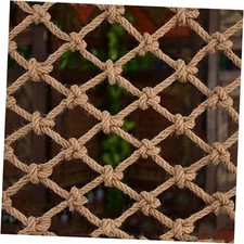 Safety Anti-Fall Fence Net for Children Pet Cat,Cargo 1Mx8M 3.3FTx26.2FT Jute