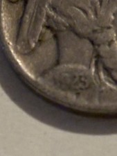 1923 Buffalo Nickel 5 Cents Coin, United States of America