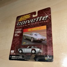 Playing Mantis 342-03 1:64 Gray Johnny Lightning Corvette Collection 1963