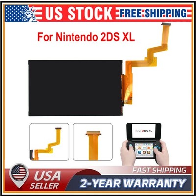 New For Nintendo 2DS XL Replacement Top Upper LCD Screen Display Parts 1 PCS 