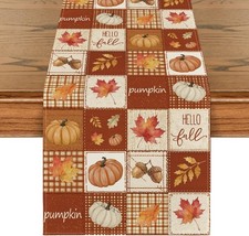 210 GSM Fall Table Runner Home Party Decor 13x72 Inch