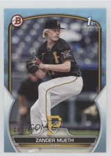 2023 Bowman Draft Sky Blue 240/499 Zander Mueth #BD-131 0ba8
