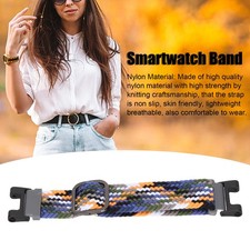 (Jeansfarbe)Gewebtes Armband Leichtes Smartwatch-Armband Für Aamazfit TRex
