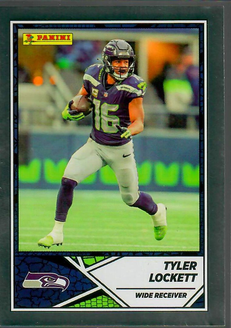2024 Panini NFL Sticker & Card Collection Card - SILVER FOIL Tyler Lockett #48