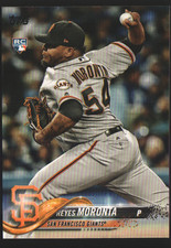 2018 Topps Baseball #519 - Reyes Moronta RC - San Francisco Giants  18-2122