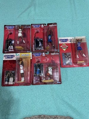 1998 95 Allen Iverson GRANT HILL Starting Lineup Figure NBA KENNER SLU MUTOMBO