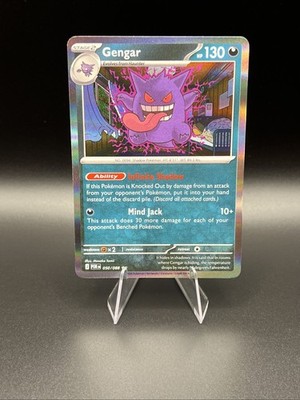 Gengar 050 2026 Pokemon Perfect Order Holo Rare Card NM+ (a)