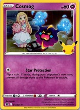 Cosmog 013/025 Rare Celebrations Pokemon Holo Near Mint