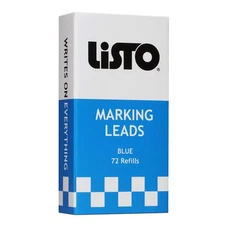 Listo 1620 Mechanical Pencil 72 Black Refills Non Toxic Writing Instruments