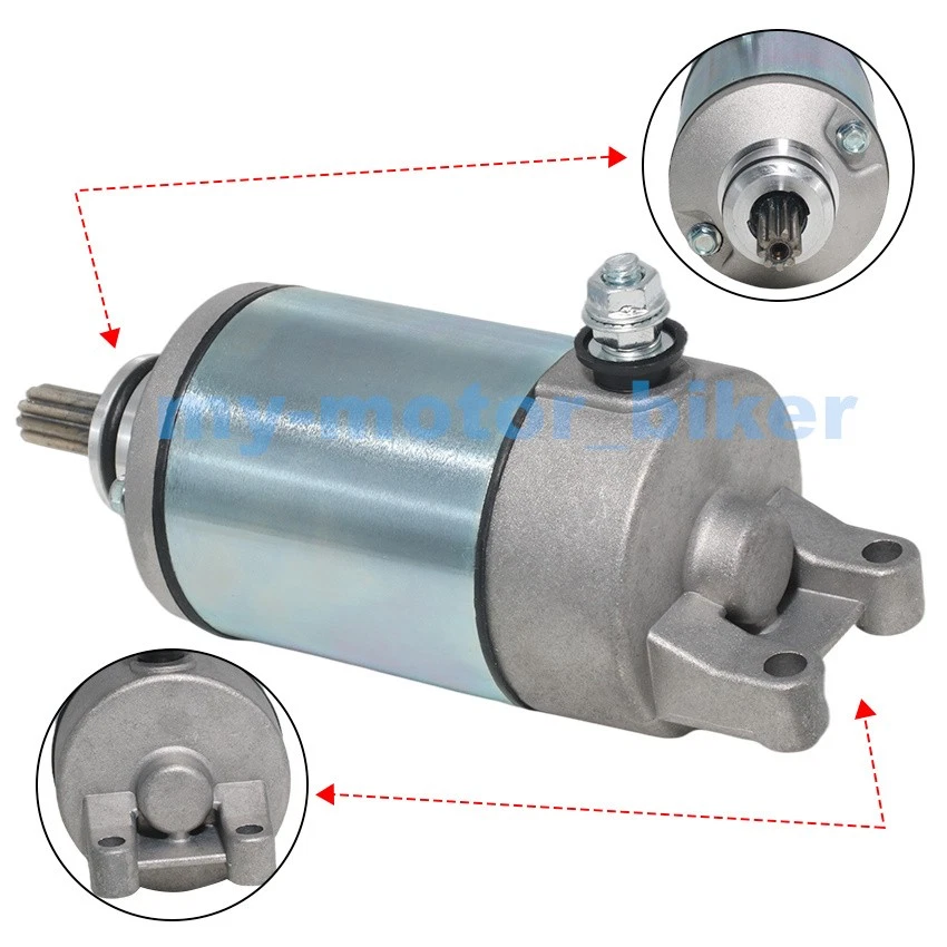 Motor de arranque para Kawasaki KLX400R KLX400SR 2003-2004 / KSF400 KFX400 2003-2006 Foto 4 de 4