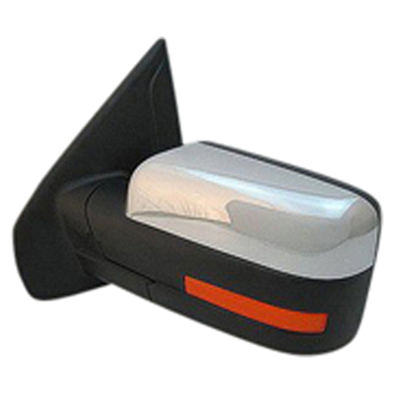 Chrome Power Left Side Heated Folding Signal Memory Door Mirror 128-03159B