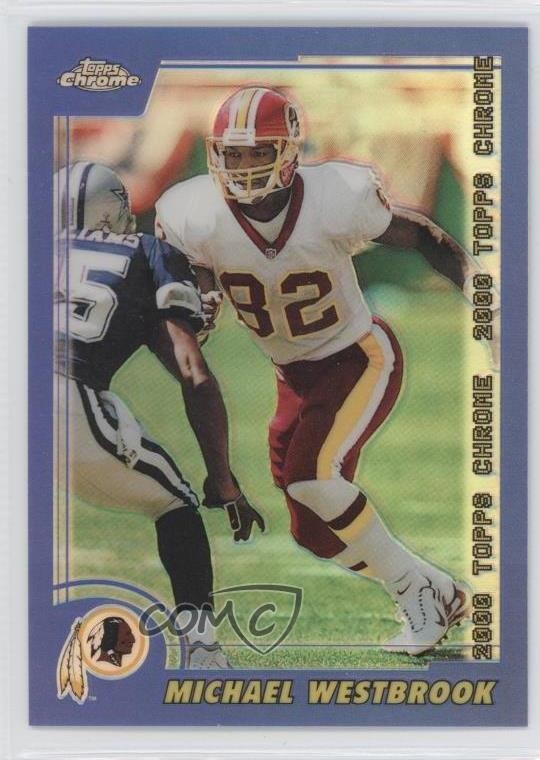 2000 Topps Chrome Refractor Michael Westbrook #96 0q5