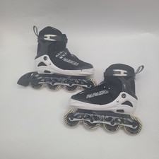 PAPAISON Adjustable Inline Skates for Kids Size 2-4.5 Full Light up Wheels