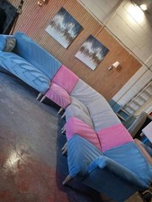 Loaf Modular Corner Sofa Multi Coloured Clever Velvet RRP £4995