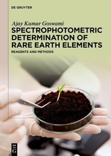 Spectrophotometric Determination of Rare Eart...
