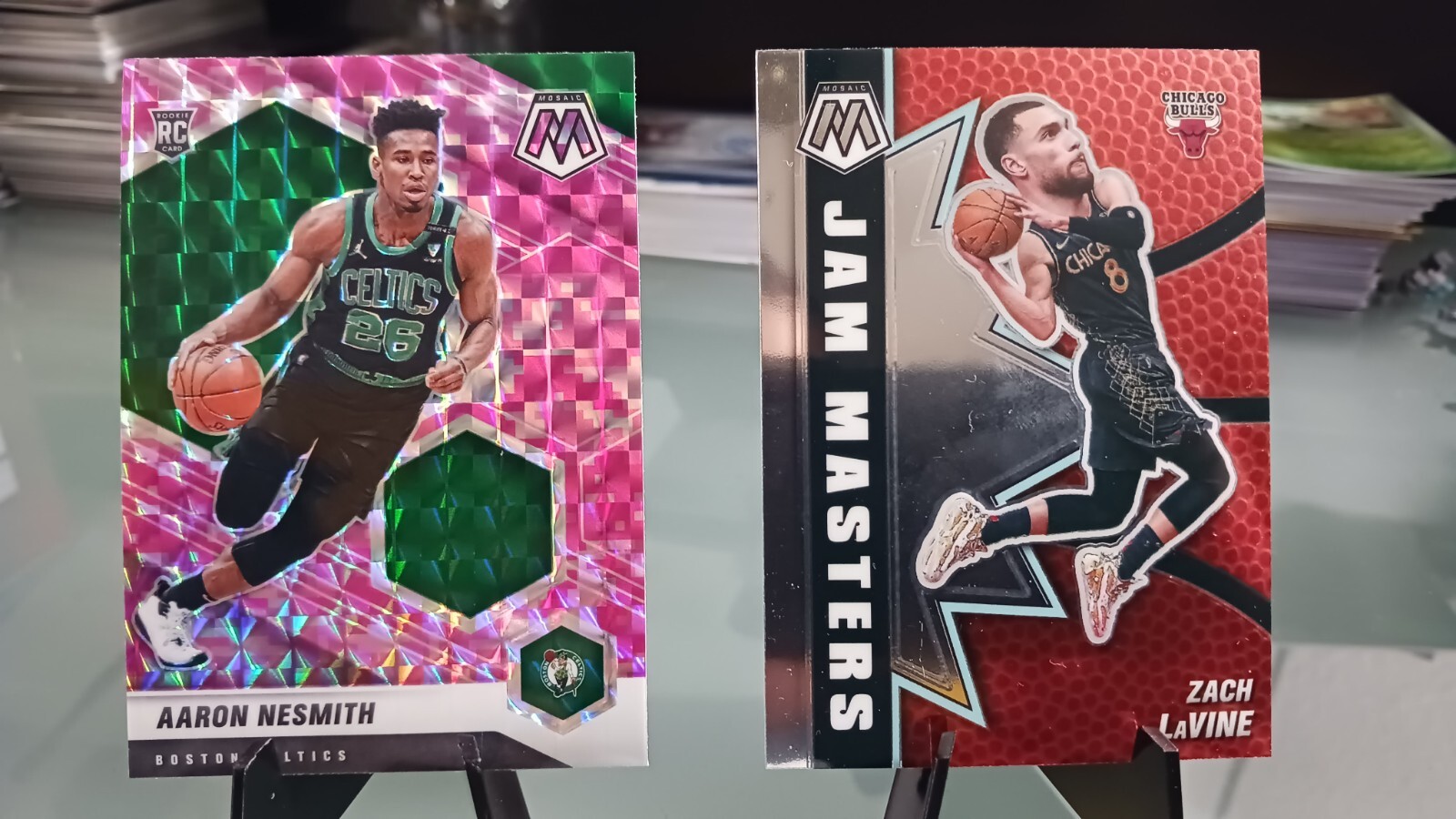 Aaron Nesmith 2020-21 Panini Mosaic Basketball #227 Pink Camo Celtics Pacers NBA
