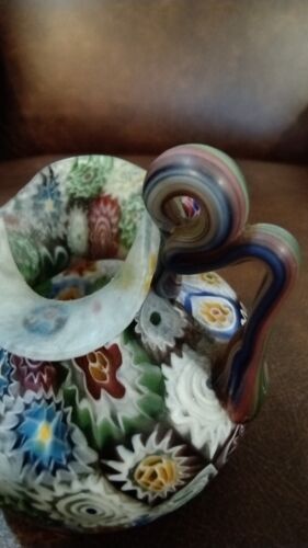 Vaso Brocca Murano Millefiori Fratelli Toso - Foto 15 di 15