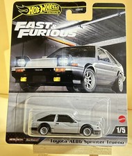 2024 HOT WHEELS FAST & FURIOUS TOYOTA AE86 SPRINTER TRUENO 1/5 REAL RIDERS
