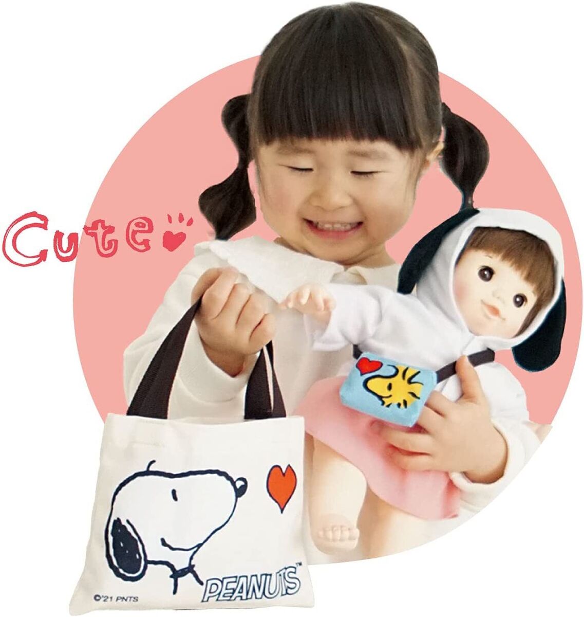 People POPO-CHAN x SNOOPY Collaboration Baby Doll From Japan People POPO-CHAN x SNOOPY Collaboration Baby Doll From Japan