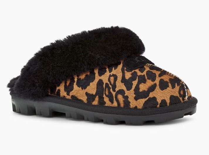 UGG Women's Coquette Panther Print Slipper - 1123593 | eBay