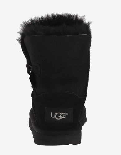 Kid’s UGG Bailey Button Black Boots 5991T-Blk Toddler 100% Original Brand New - Picture 5 of 7