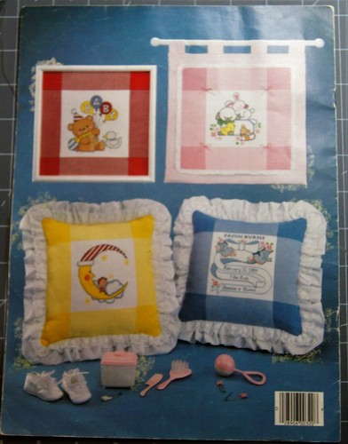 HOPSCOTCH FOR BABY Counted Cross Stitch Leaflet Leisure Arts #320 - Picture 2 of 2