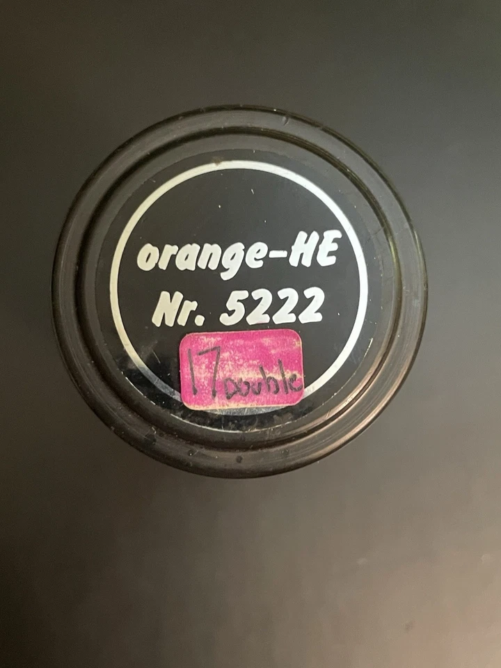 SUPER RARE LRP orange-HE 5222 Motor With Original Case & Insert Vintage NIB NOS - Image 3 of 4