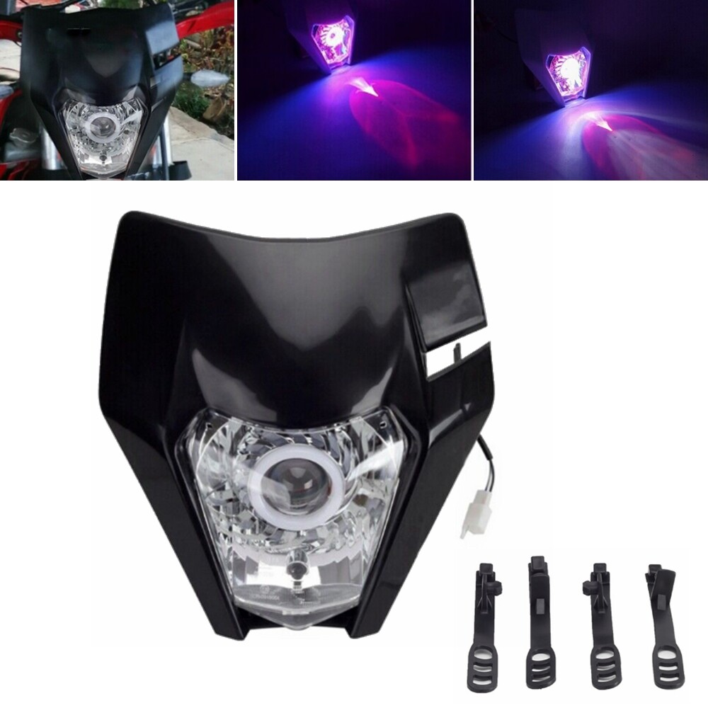 E8 Enduro Dirt Bikes Dual Sport Motorcycle Headlight For 350 EXC-F US 15-16 2020