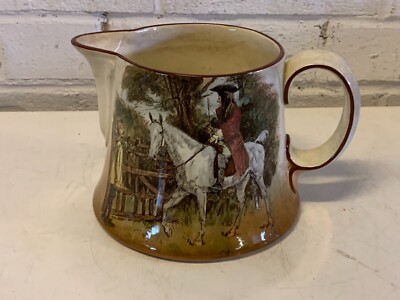 Antique Royal Doulton Porcelain  Sir Roger De Coverley  Pitcher / Jug