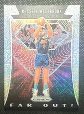 2019-20 Panini Prizm Russell Westbrook Far Out Insert  No.4 Mojo Prizm /25 SSP 