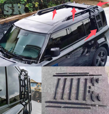 Lr Brand Rack Aluminum Roof Rack Platform+Rack Ladder Fits For LR Defender 110 L663 ...