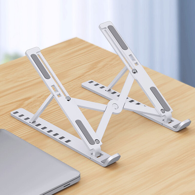 Foldable Aluminum Alloy Laptop Stand Holder for Notebook Tablet Sta SN - Lightweight Portable