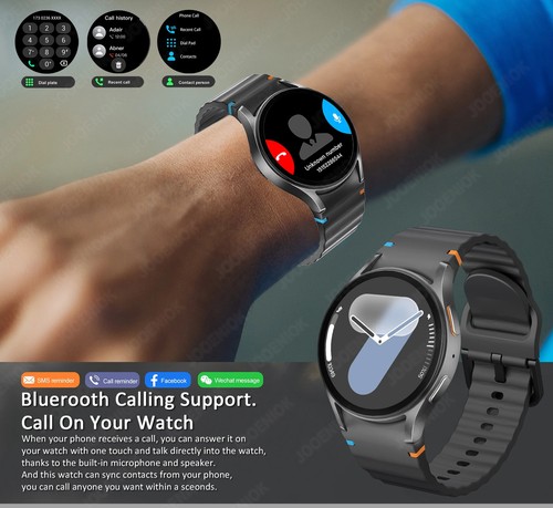 Montre Connectée Boussole Écran HD Fitness Sport Étanche Bluetooth Appel Smartwatch - Photo 5 sur 23