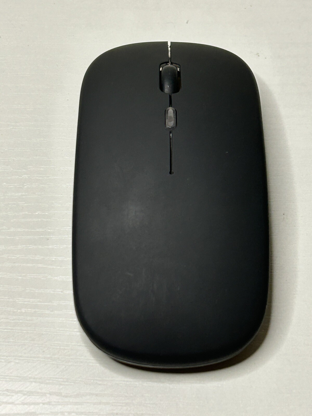 Bluetooth Wireless Mouse for Laptop PC - RGB Rechargeable Ergonomic Silent Computer Mouse with Customizable LED Lights-image