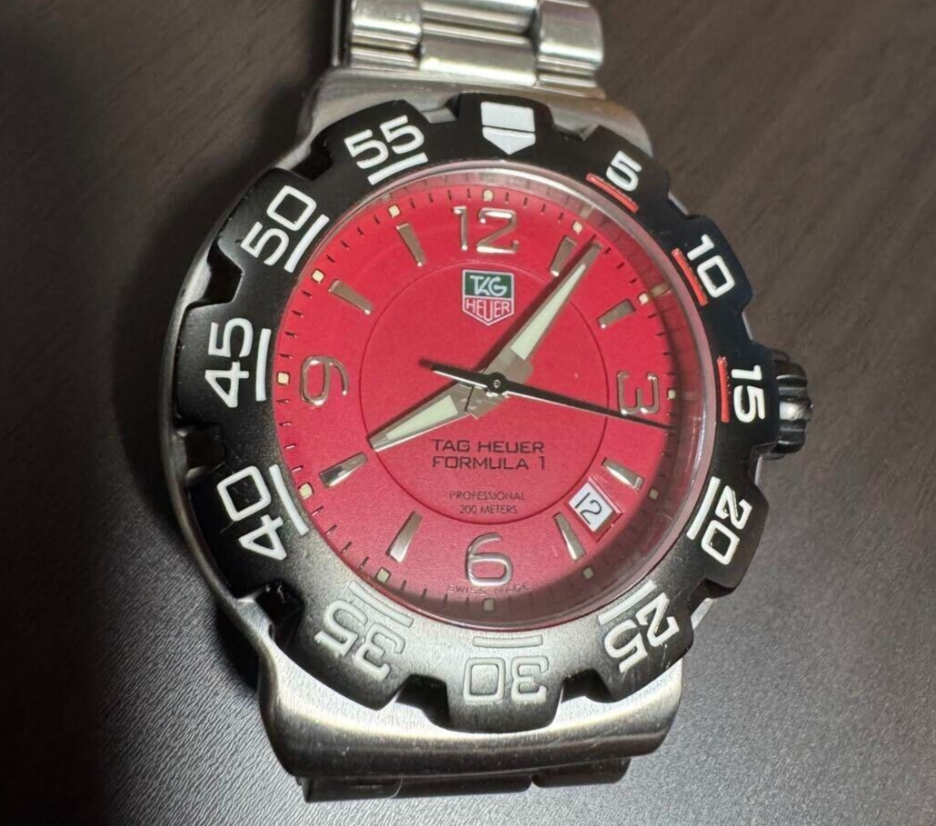 TAG Heuer Formula 1 WAC1113-0 Mens Quartz Watch Japan Import