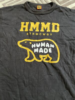 Human-Made Polar Bear Graphic T-Shirt Medium Black | eBay