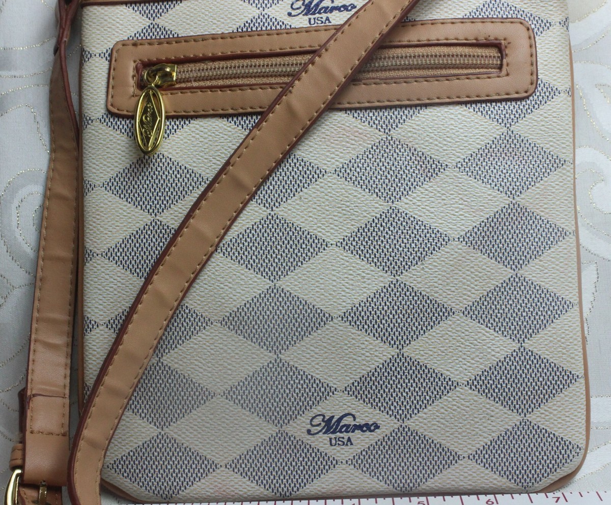 Marco USA Faux Leather Crossbody Bag | eBay