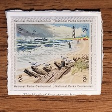 US Stamp: Scott #1448-1451 - National Parks Centennial - 2 Cent MNH Encapsulated
