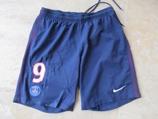 Short football PARIS SAINT-GERMAIN PSG bleu marine CAVANI n°9 vintage NIKE L