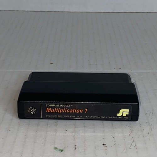 COMPLET BOITE & NOTICE Cartouche MULTIPLICATION TI994A TI 99 Ti 224643483190