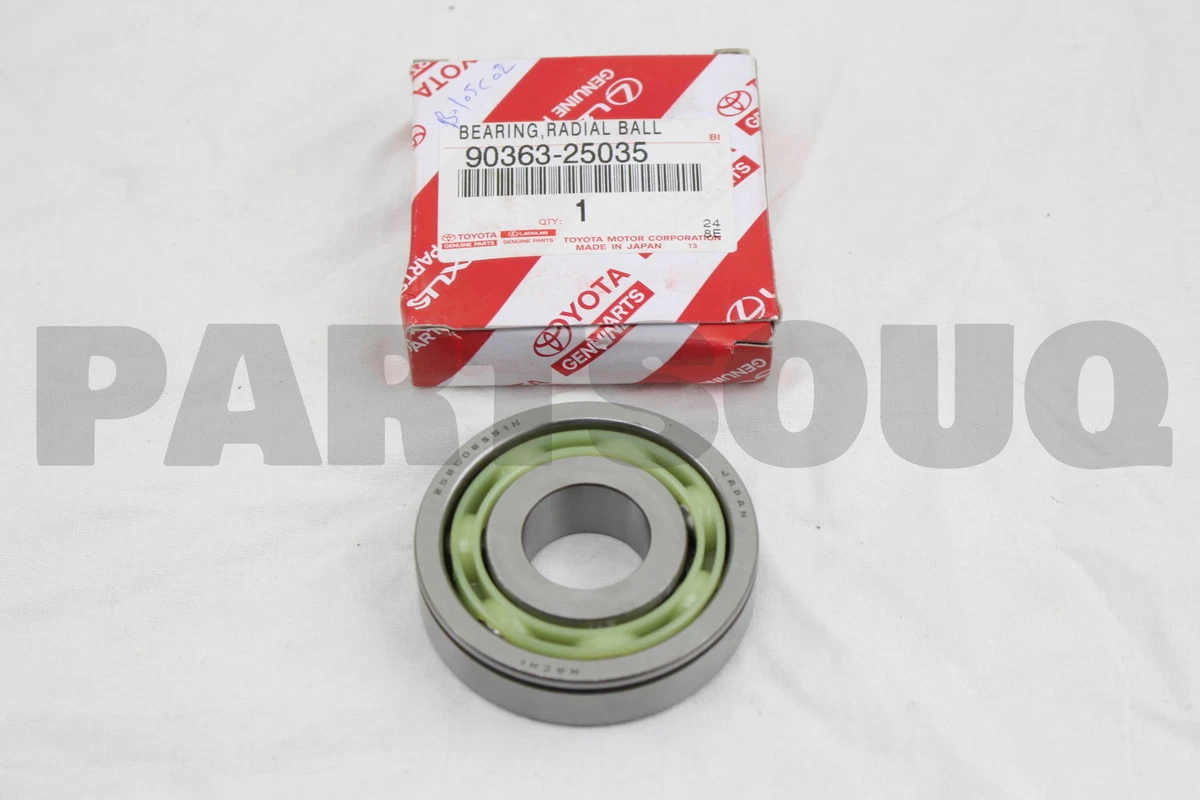 9036325035 Genuine Toyota BEARING, RADIAL BALL (FOR INPUT SHAFT 