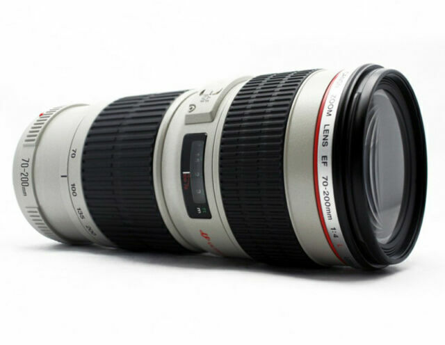 Canon EF 70-200mm f/4L USM Teleobjetivo con zoom para cÃ¡maras Canon SLR  VersiÃ³n internacional (sin garantÃa) Canon 2578A002-IV