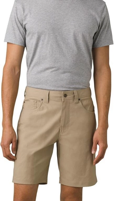 Mens Size 30 Prana Brion Shorts Dark Khaki NWT