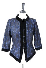 Edwardian Belle Epoque Style Vintage Evening Jacket - Cailan'd - S / Uk 10
