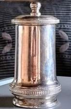 Macina Pepe In Argento 800 Antico