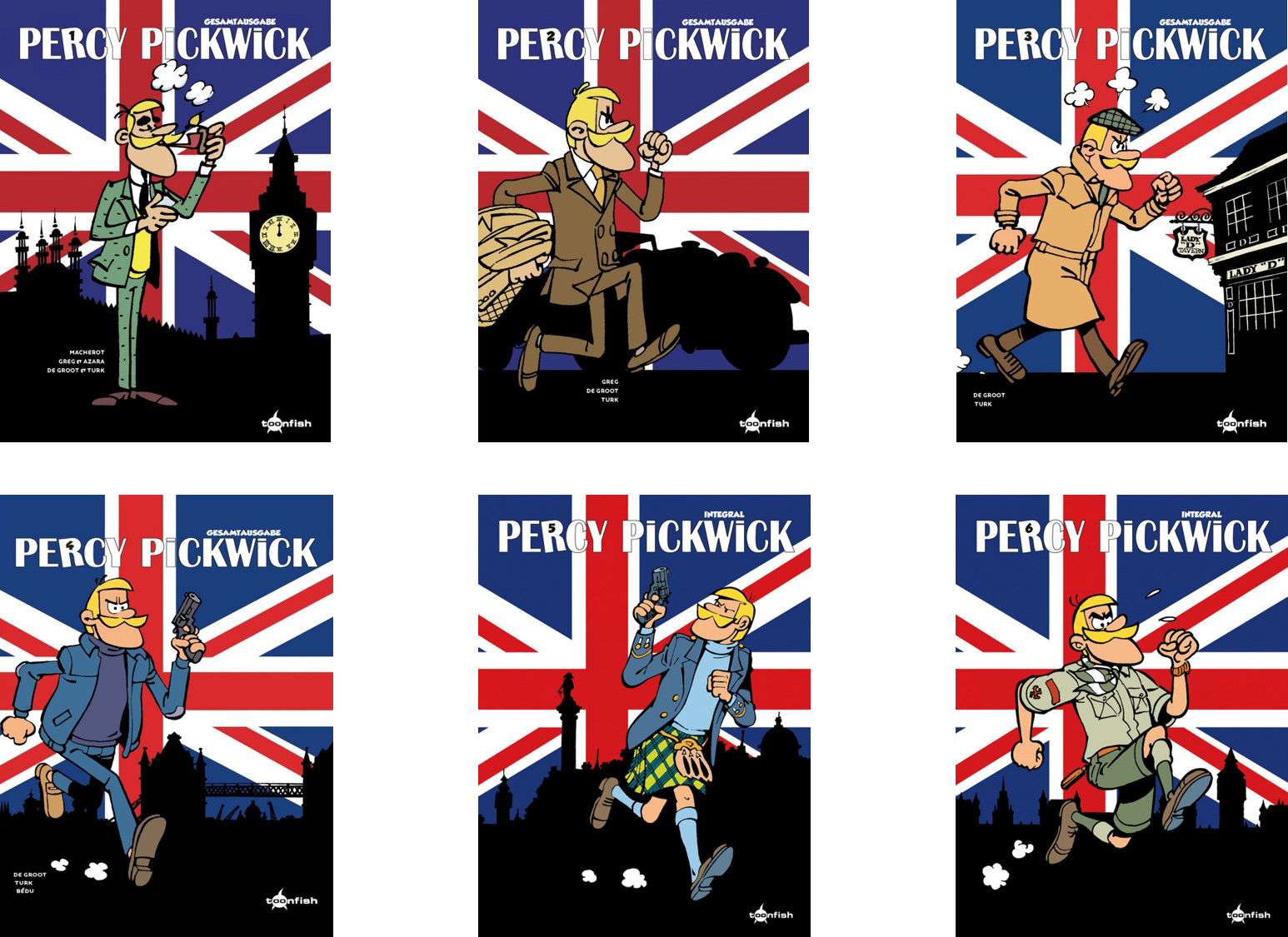 Thumbnail - Percy Pickwick Gesamtausgabe 1-6 (comic Aus Liste Wählen) Toonfish,