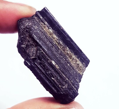 100% Natural Black Tourmaline Rough 100.10 Ct Certified Loose Gemstone