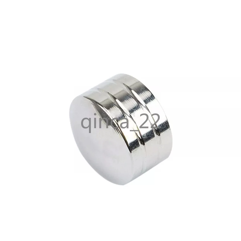 Set(2) Engine Bolt Cover Caps Silver for Harley Chrome 120PCS - Image 4 of 4