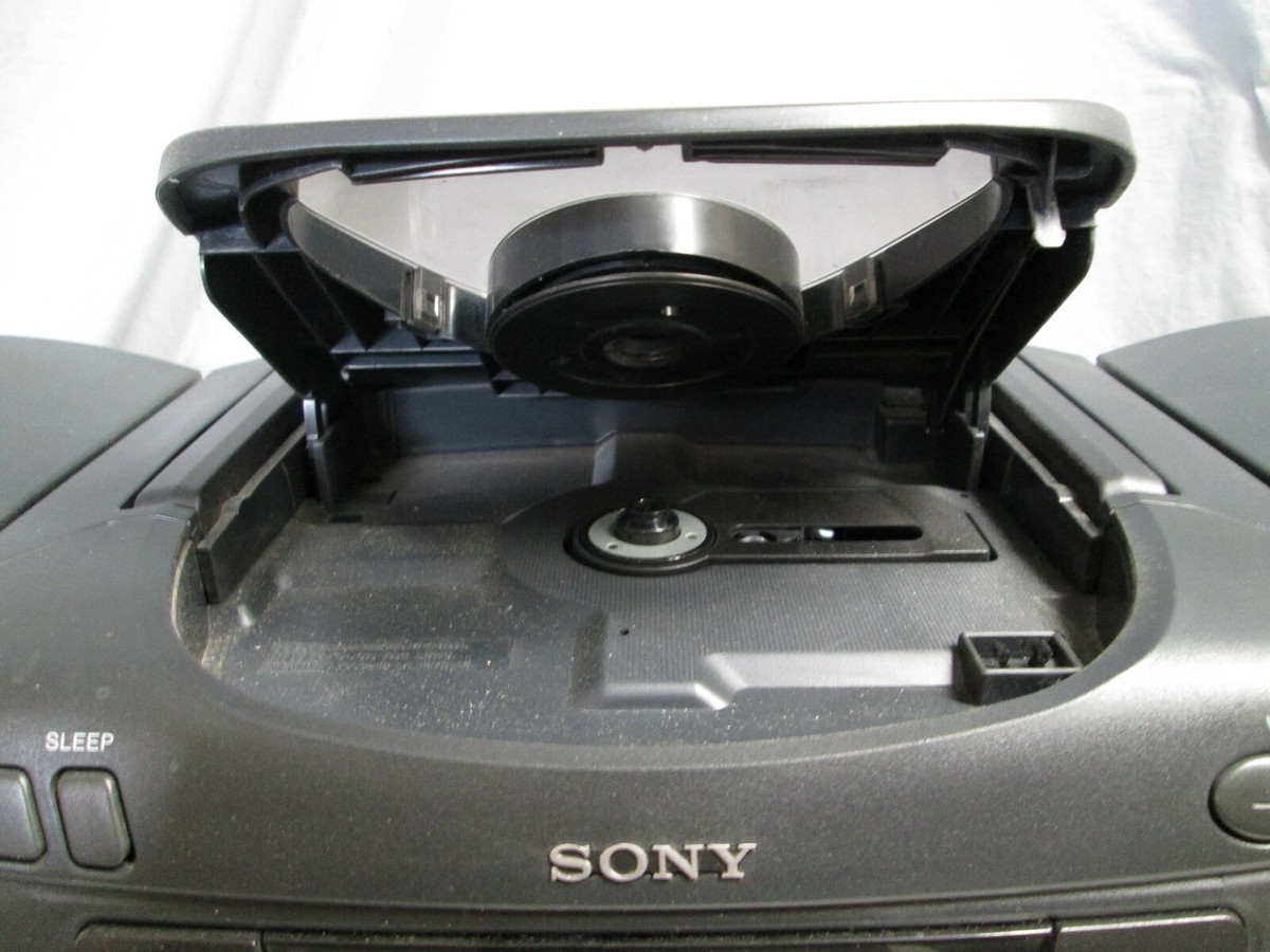 Vintage Sony CFD - ZW150 BoomBox CD Radio Cassette Player